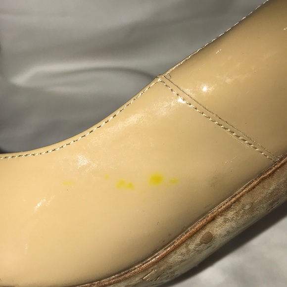 L. K. Bennet Shilo Patent Nude Heel Size 39.5 - Picture 3 of 4